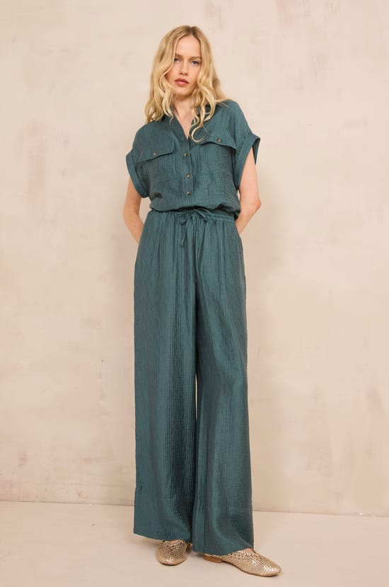 Loose and wide trousers PRINCE;${refinementColor}