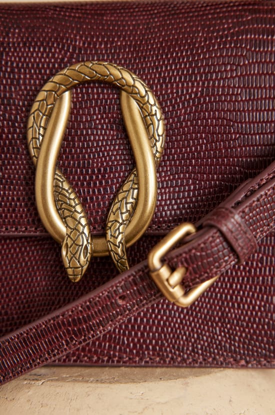 LEON MINI leather bag;${refinementColor}