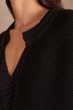 SONNY sleeveless cardigan;${refinementColor}