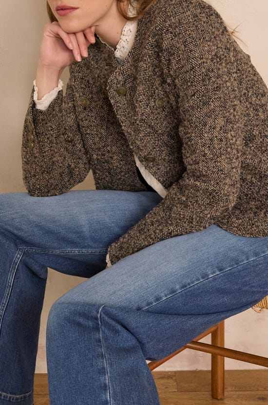 Veste PIA en laine;${refinementColor}