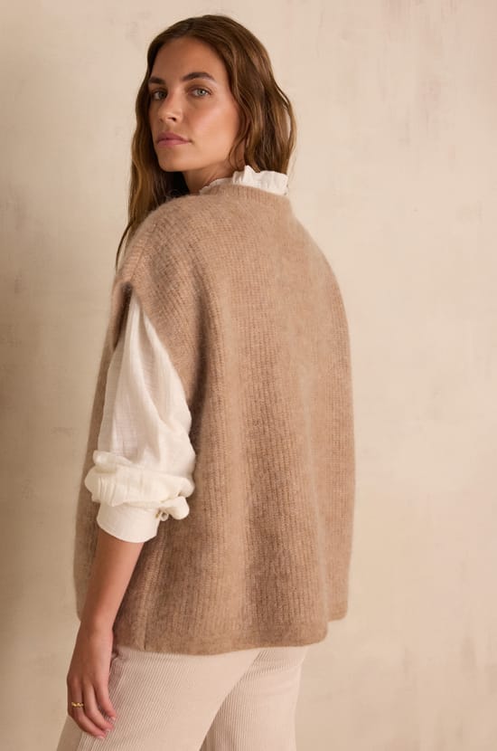 Pull chauve-souris BOHEME en mohair;${refinementColor}