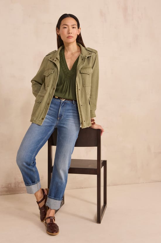 Blouse manches longues DORIAN;${refinementColor}