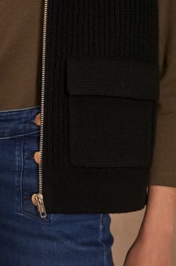 Gilet sans manches en laine SIMON;${refinementColor}