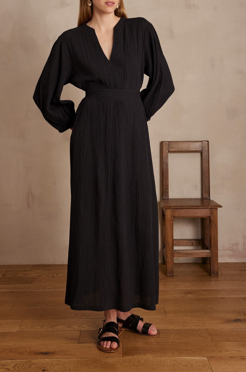 MIRANA cotton dress;${refinementColor}