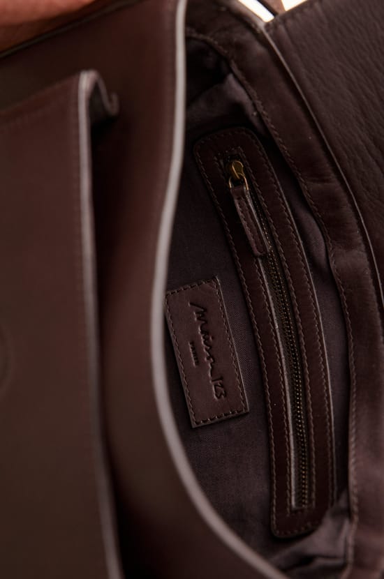 LUCIEN leather bag;${refinementColor}