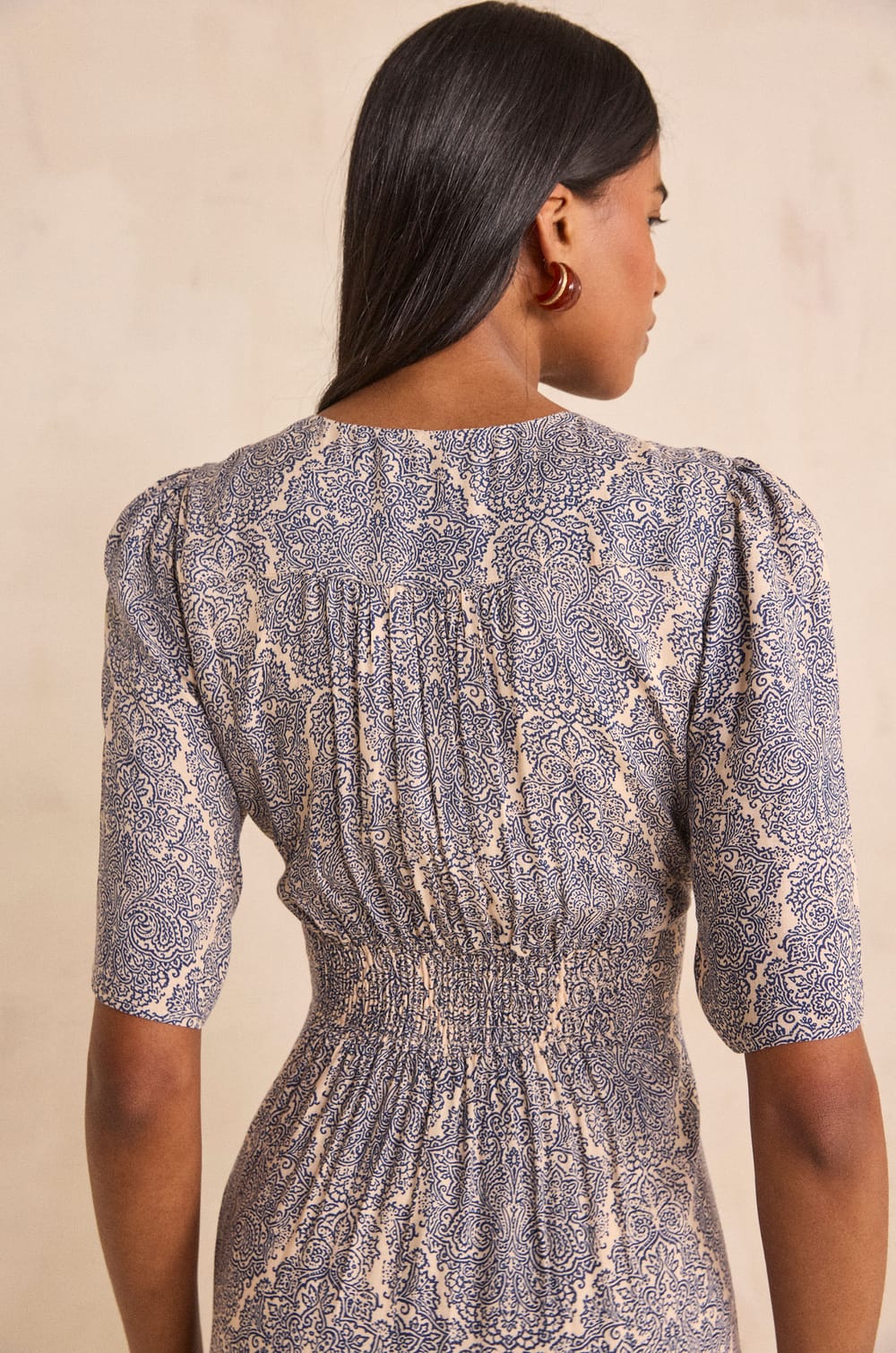 LOVE printed straight dress;${refinementColor}