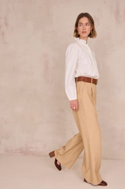 FLAUBERT wide-leg trousers;${refinementColor}