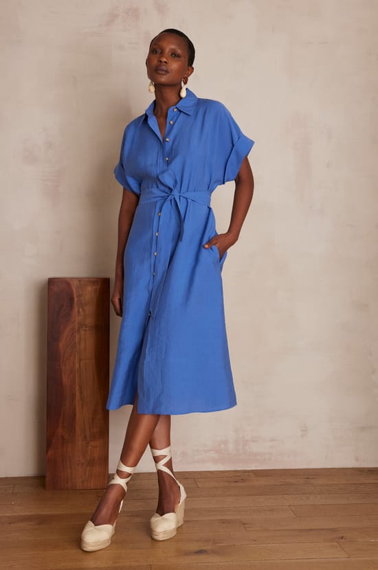 Robe chemise NAYAA;${refinementColor}