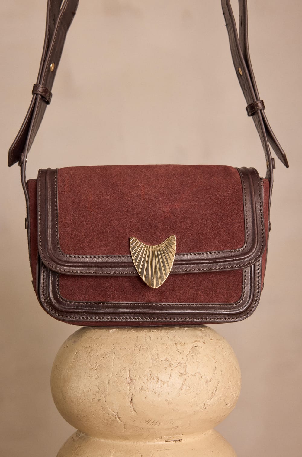 Sac en cuir LEONARD MINI;${refinementColor}