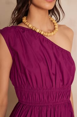 LEILA cotton dress;${refinementColor}