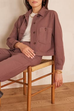Veste CASTILLE en coton;${refinementColor}