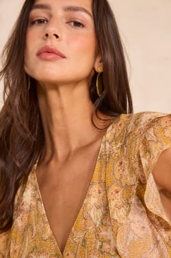 Fluid printed dress BOUCHRA;${refinementColor}