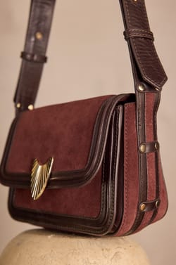 LEONARD MINI leather bag;${refinementColor}