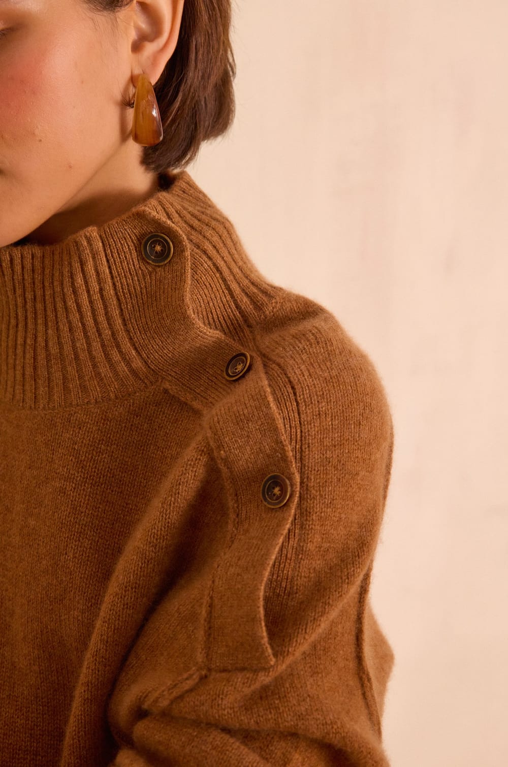 BRADLEY jumper in 100% recycled cashmere;${refinementColor}