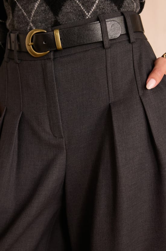 DAISY Wide-leg Trousers;${refinementColor}