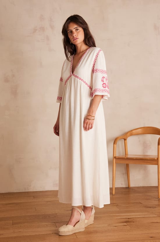 Robe ROMY en coton;${refinementColor}