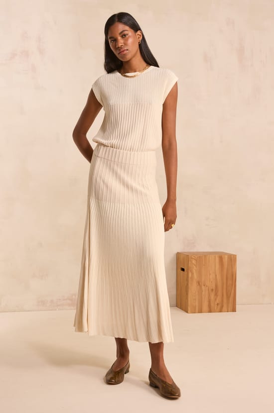 Flowy mesh skirt VANESSA;${refinementColor}