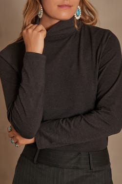 T-shirt col roul&eacute; FERGUIE BIS;${refinementColor}