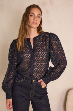 CAMOMILLE embroidered cotton shirt;${refinementColor}
