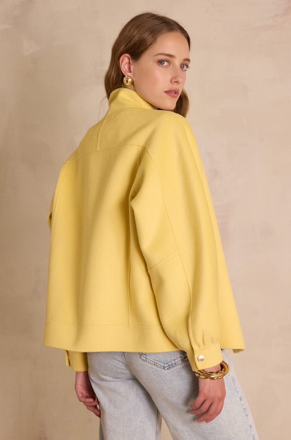 Blouson ARTHUR en laine;${refinementColor}