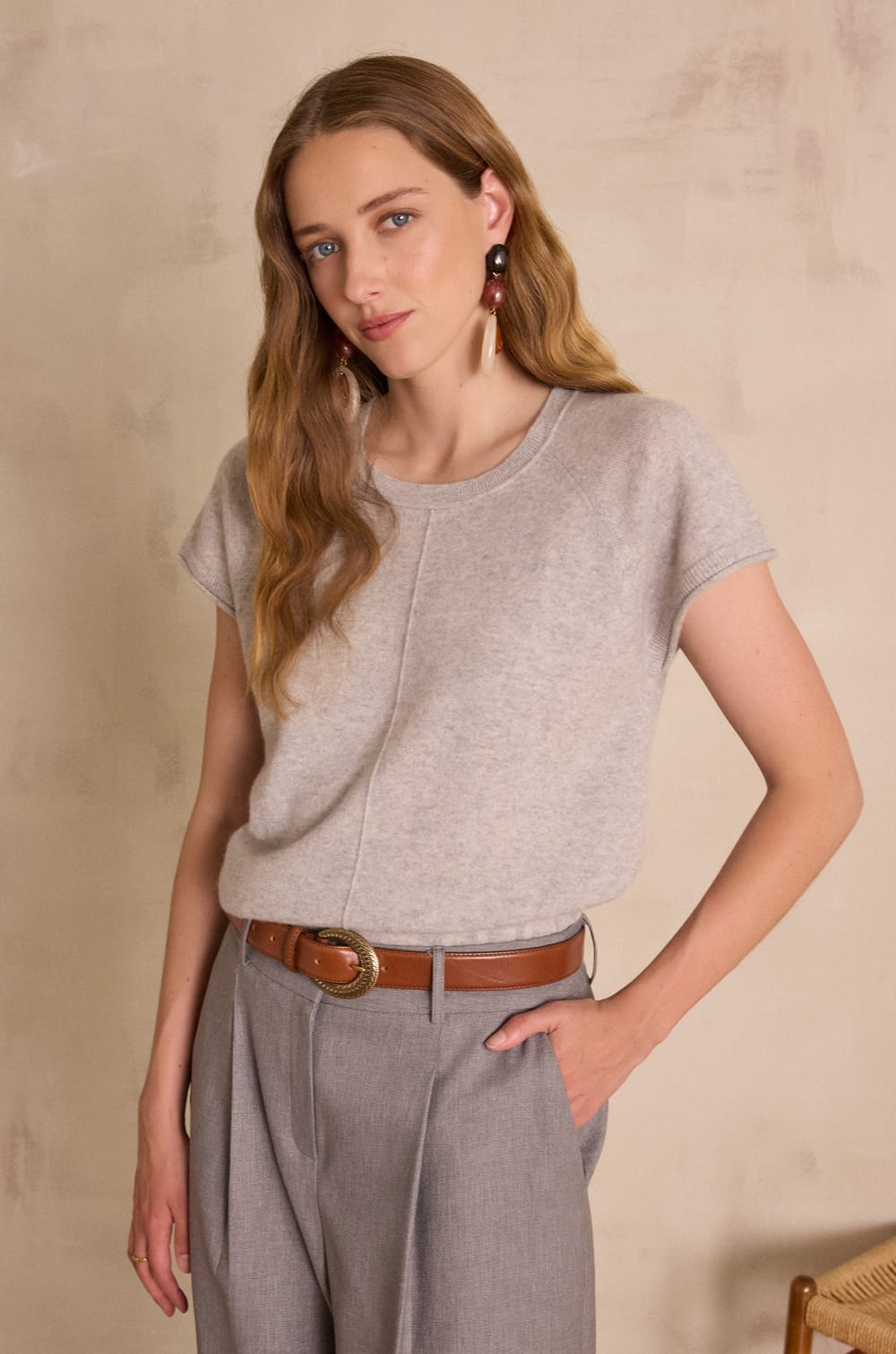 BILL jumper 100% cashmere;${refinementColor}