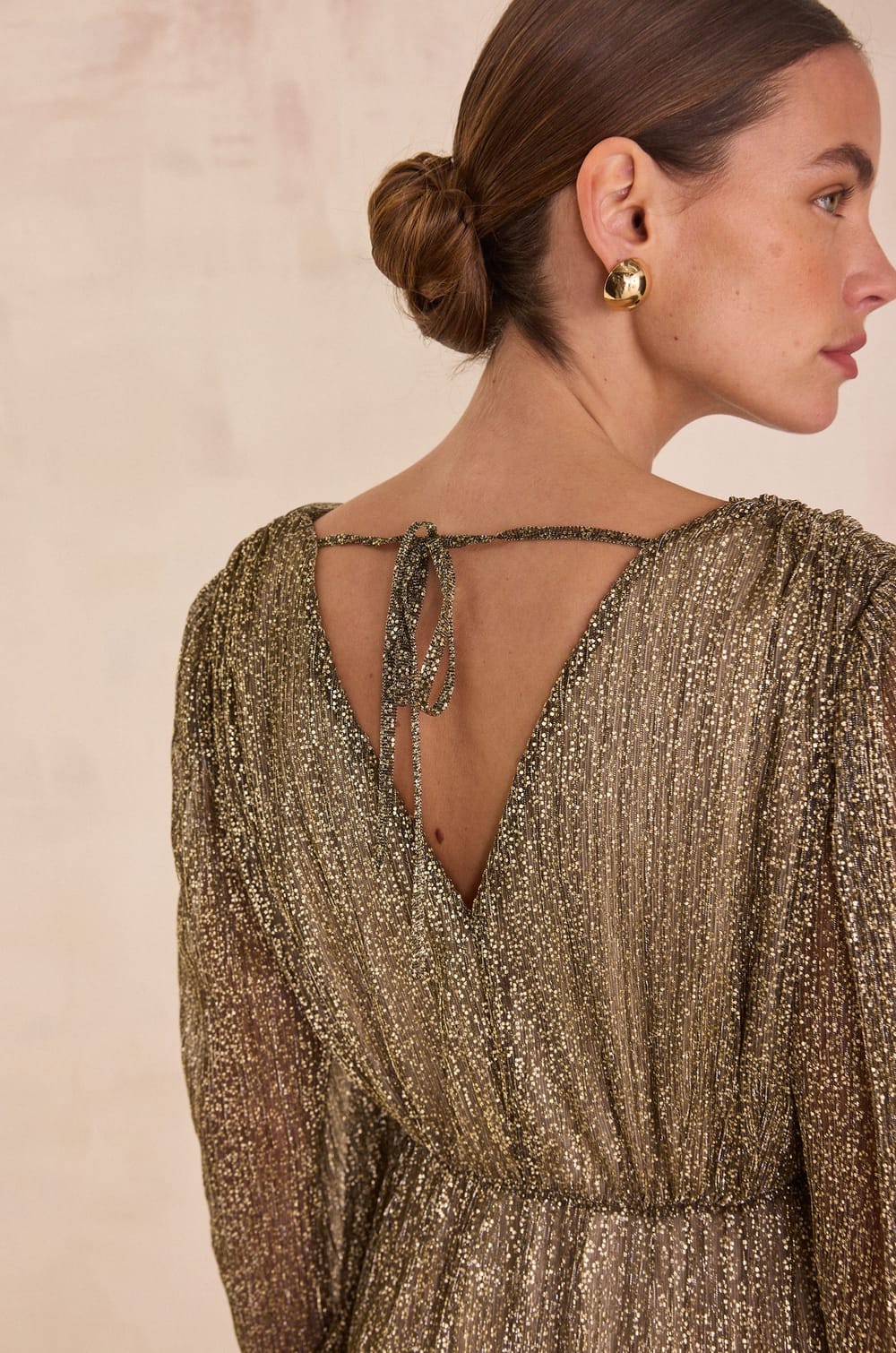 Long wrap dress BRIGHT;${refinementColor}