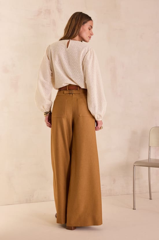 Pantalon large DAISY;${refinementColor}