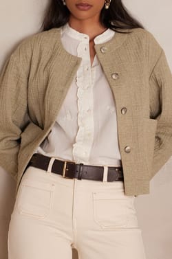 Veste CARMEN en coton;${refinementColor}