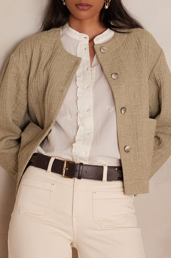 Veste CARMEN en coton;${refinementColor}