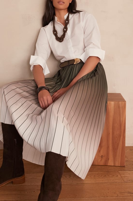 Jupe pliss&eacute;e DARCY;${refinementColor}
