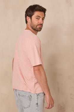 Unisex short sleeve t-shirt made of hemp and cotton INTENSE;${refinementColor}