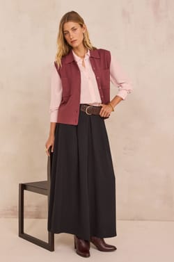 100% silk shirt DAPHNEE;${refinementColor}