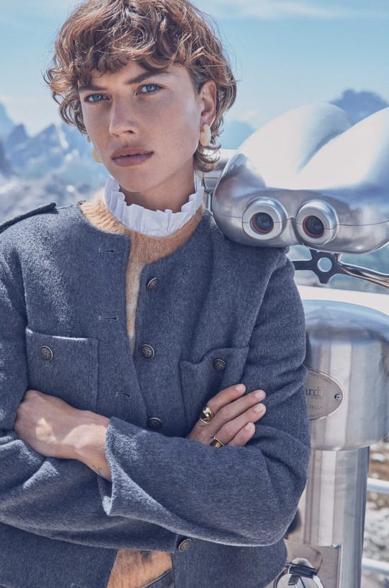PERINE wool jacket;${refinementColor}