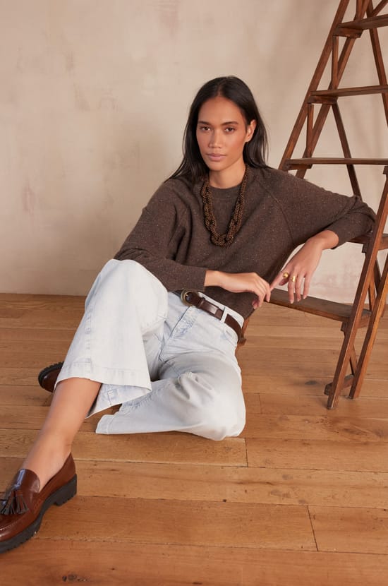 ARY BIS jumper in 100% cashmere;${refinementColor}