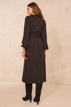 Straight jersey dress in blended cotton PHILIPINE;${refinementColor}