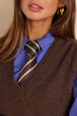 BASILE 100% wool sleeveless jumper;${refinementColor}