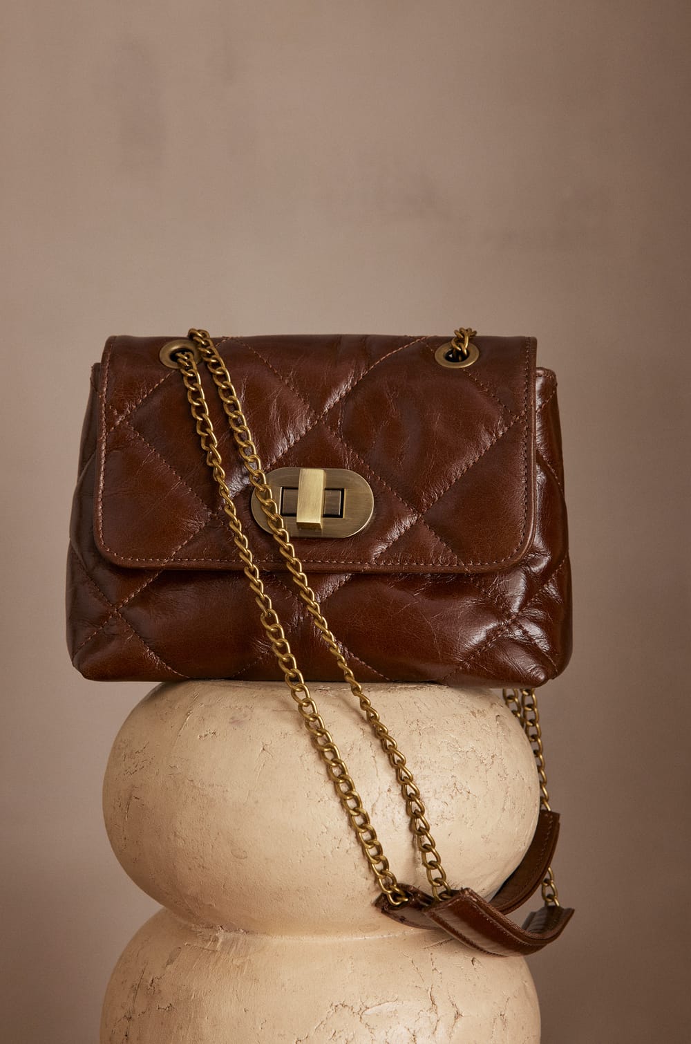 GABY MINI leather bag;${refinementColor}