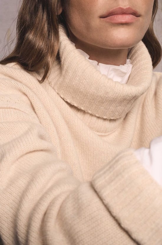 BRANDO jumper in 100% wool;${refinementColor}