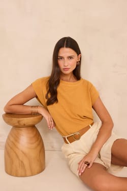 Short sleeve hemp and cotton T-shirt LOIC;${refinementColor}