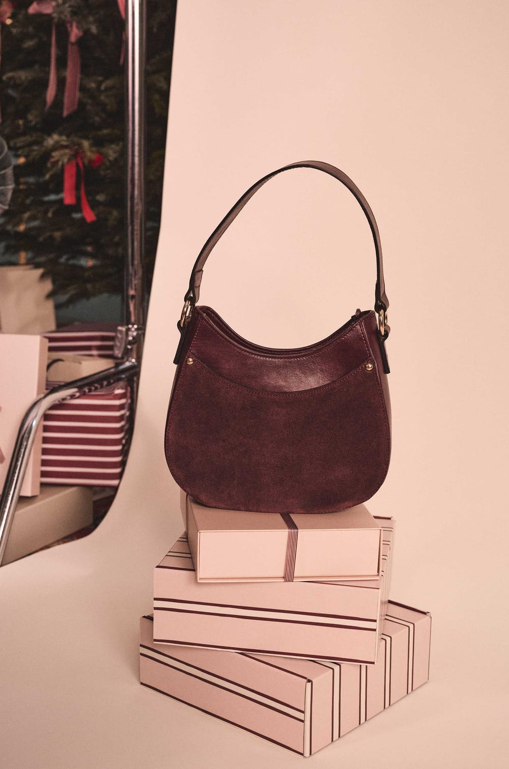 Sac LOU MINI en cuir;${refinementColor}