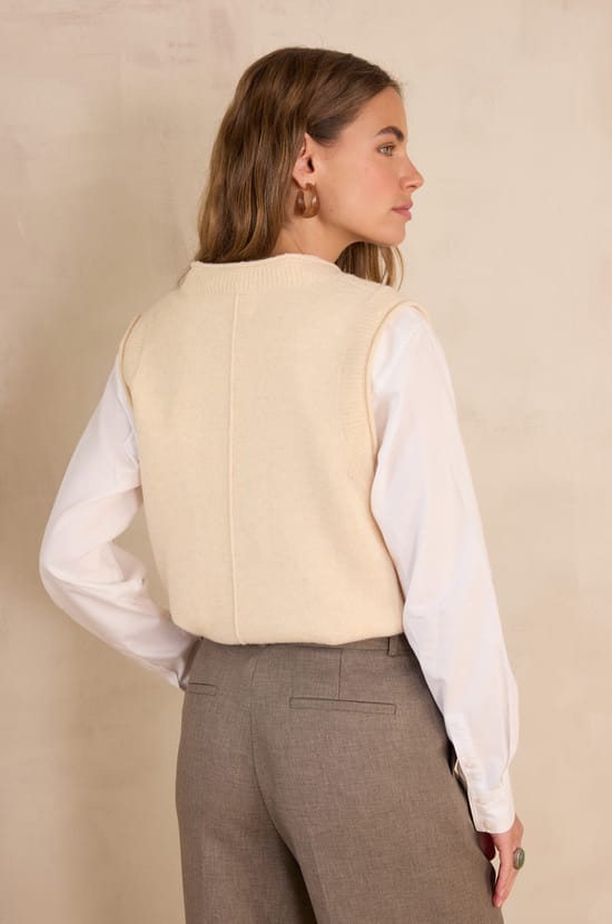 BASILE Pullunder 100% Wolle;${refinementColor}