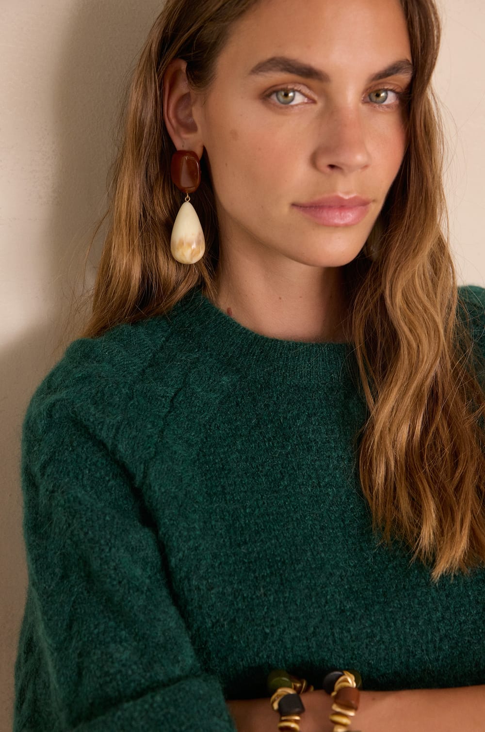 Pull BRUNO en laine et mohair;${refinementColor}