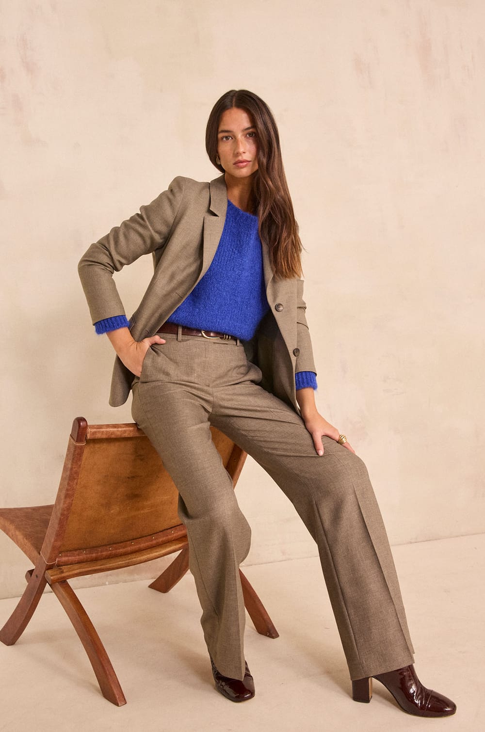 LAYLA wide pants;${refinementColor}