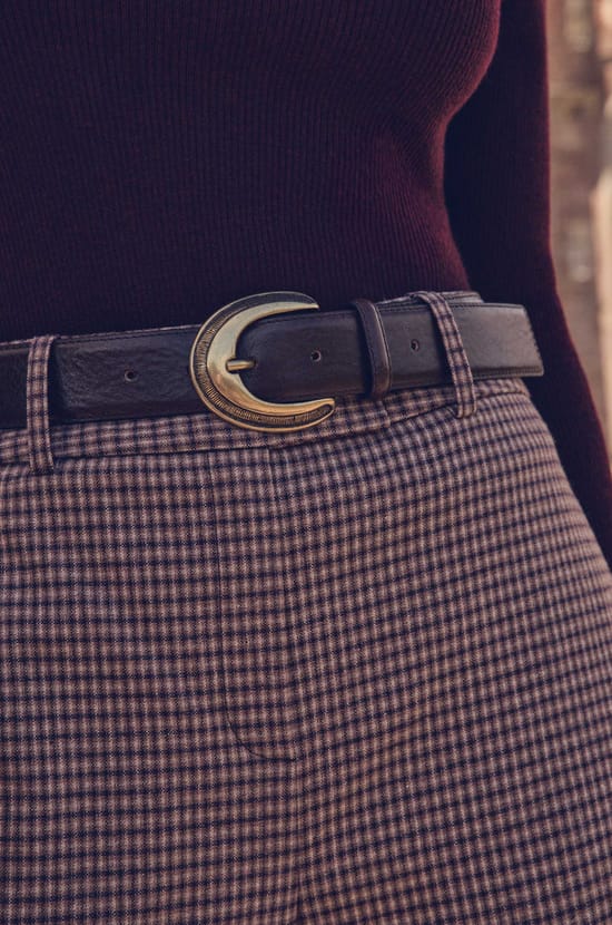 JADE leather belt;${refinementColor}