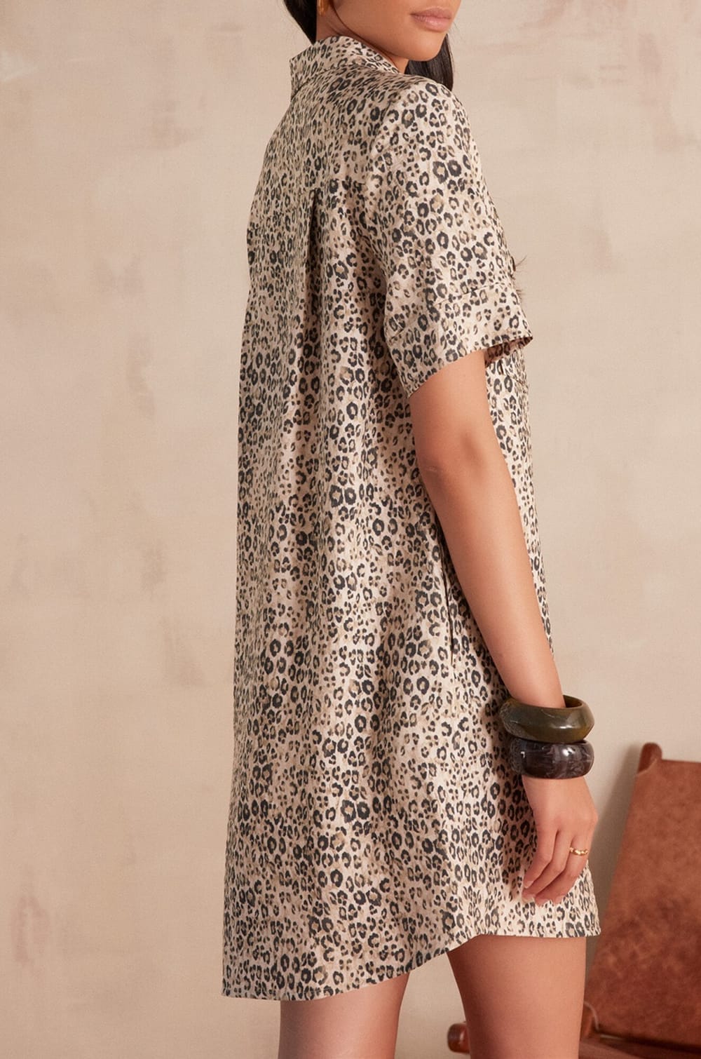 Robe chemise ROSEMARY imprim&eacute;e;${refinementColor}