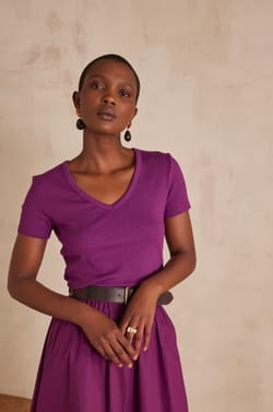 ADAM cotton T-shirt;${refinementColor}