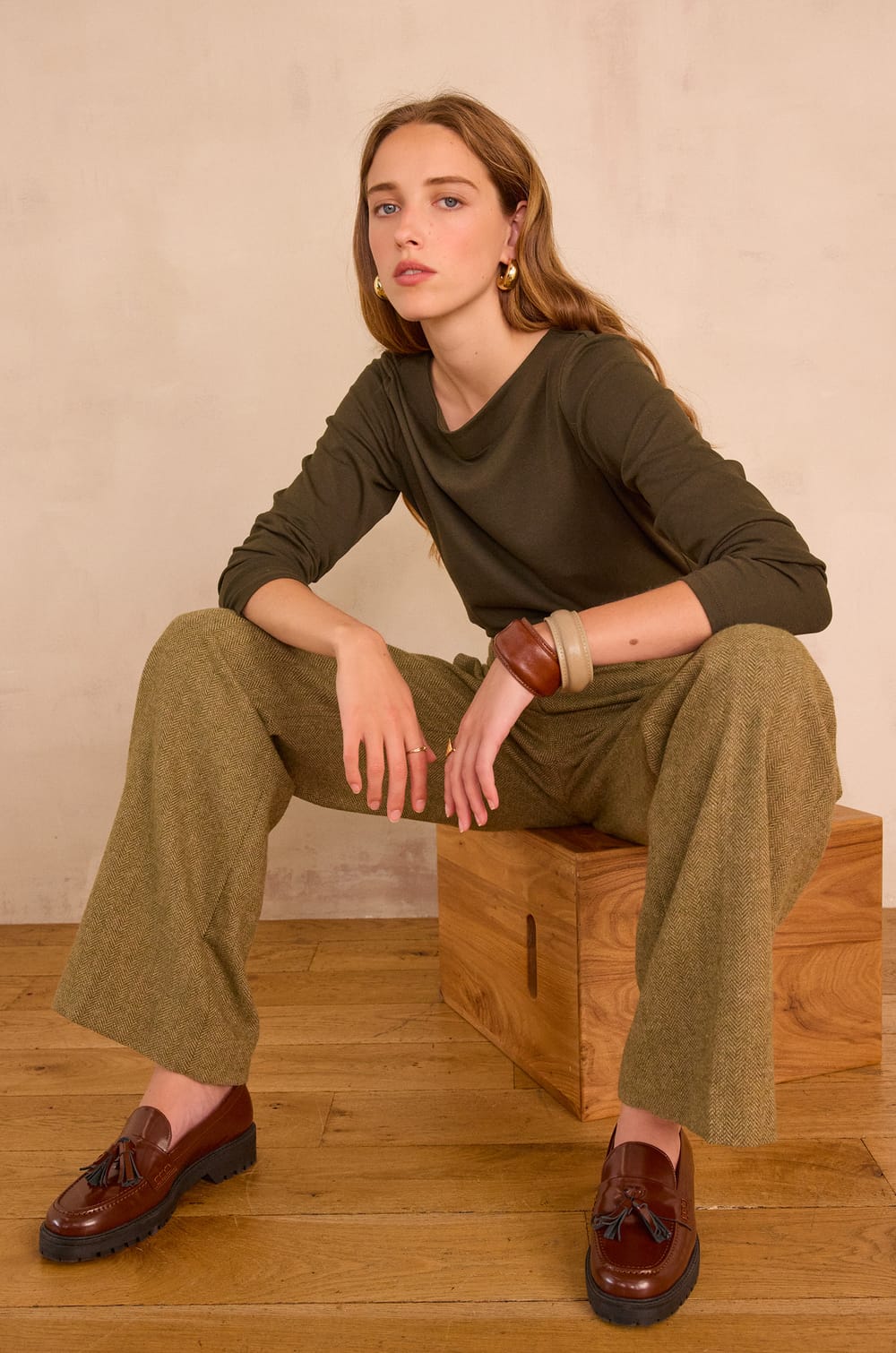 TANGUY organic cotton T-shirt;${refinementColor}