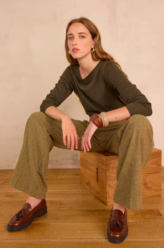 TANGUY organic cotton T-shirt;${refinementColor}