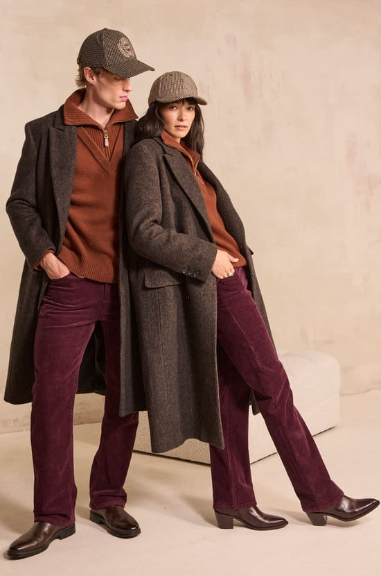 Unisex coat CORENTIN;${refinementColor}
