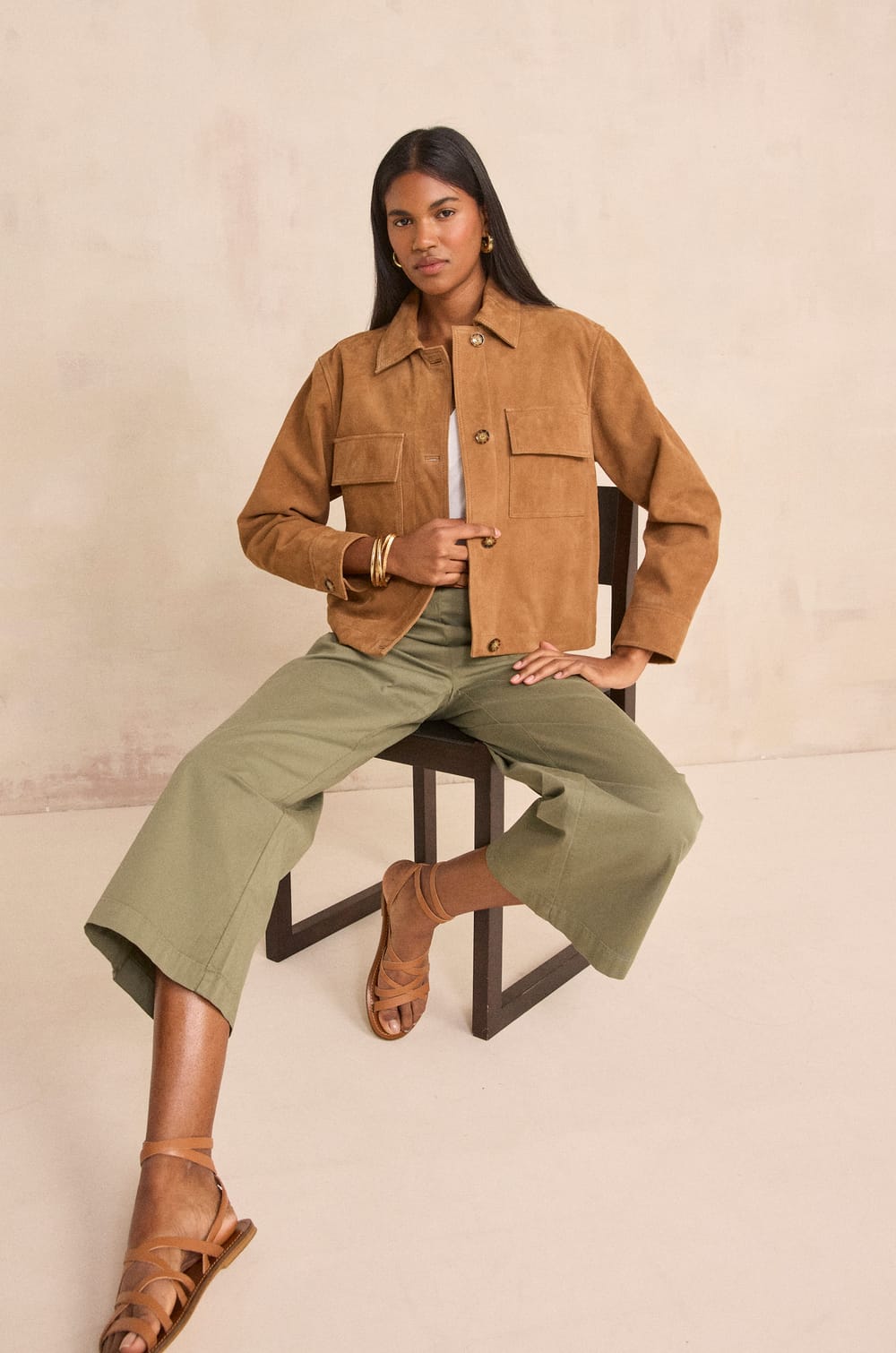 Pantalon large BERTHIE;${refinementColor}